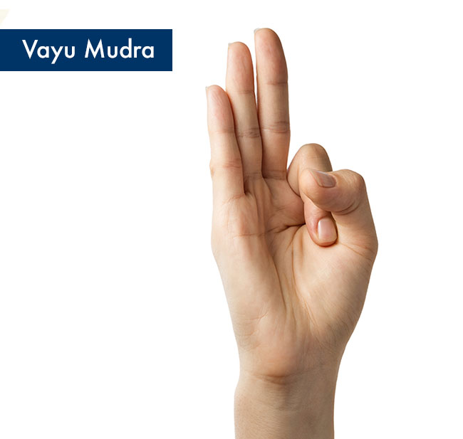 Vayu Mudra (Mudra Powietrza, Mudra wiatru)